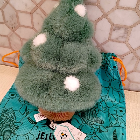The Rare NEW Sold Out Jellycat Amuseables Christmas Tree 2025 100% REAL! - Picture 10 of 15